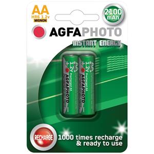 AgfaPhoto HR62100IE-2B, prednabité batérie AA, 2100mAh, blister 2ks