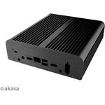 AKASA A-NUC38-M1B Fanless, čierna