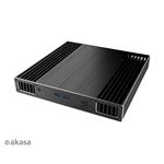 AKASA A-NUC39-M1B Plato X7D Low profile fanless case for Intel® NUC support 7th Generation Intel® NUC board