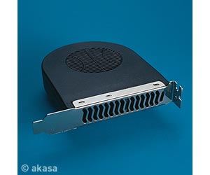 Akasa AK-SB-BK systémový chladič PCI slot