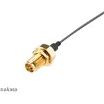 AKASA I-PEX MHF4L na RP-SMA F Pigtail Cable 22 cm, 2 pack