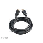 Akasa kábel HDMI v 2.0 M/M, prepojovací 2,0m