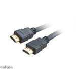 Akasa kábel HDMI v 2.0 M/M, prepojovací 2,0m
