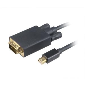 Akasa kábel miniDisplayPort na VGA M/M, prepojovací, 1,8m 
