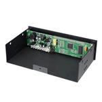 AKASA kontrolní panel AK-FC-07BK do 5,25" pro 3xfan, monitoring teploty, display, černý