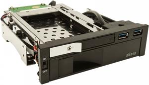 AKASA Lokstor M51, 3,5"/2,5" na 5,25, (rozbalené)
