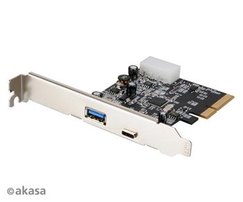 AKASA PCIex USB 3.1 karta