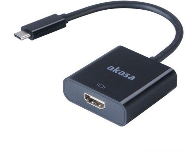 Akasa redukcia USB-C na HDMI M/F, káblová 0,15m | VÝPREDAJ