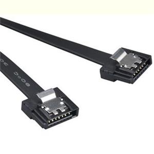 AKASA Super slim SATA3 datový kabel,  čierny 50cm