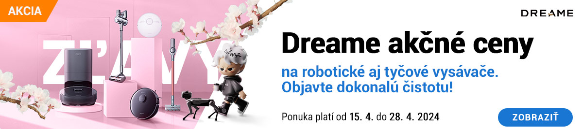 Akčné ceny na vysávače Dreame!