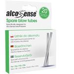 AlcoSense BT 20, náhradné náustky pre alkohol testery Lite2 a Elite3, 20ks