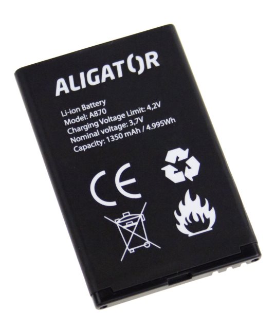 Aligator batéria pre A800 / A850 / A870 / D920, originálna