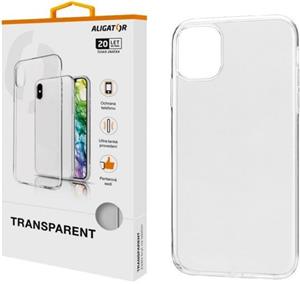 ALIGATOR, ochranné puzdro pre Apple iPhone 11, transparentné