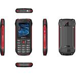 ALIGATOR R40 eXtremo, Dual SIM, čierno-červený