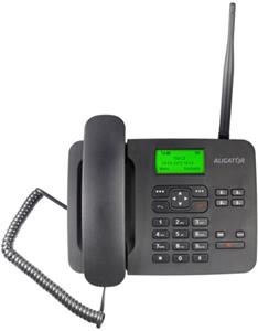 ALIGATOR T100, GSM stolný telefón na SIM kartu, čierny