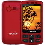 Aligator VS900 Senior, DualSim, červený - otvorené balenie