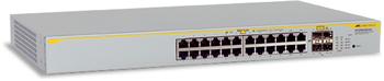 Allied Telesis 24xGB+4SFP stack.man. AT-8000GS/24