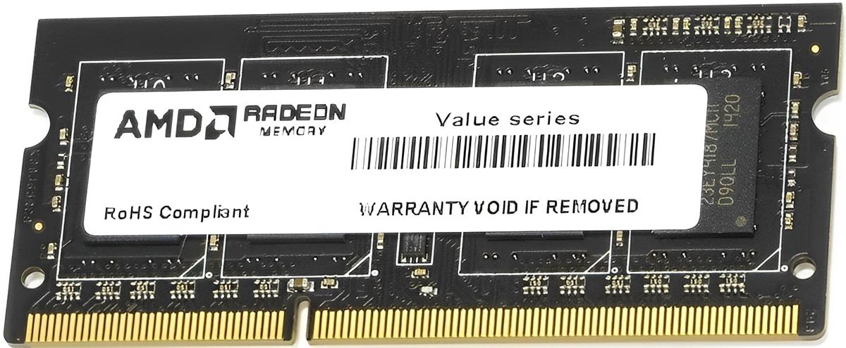 AMD, DDR4 16GB 3200Mhz So-DIMM 1.2V Retail (R9416G3206S2S-U)