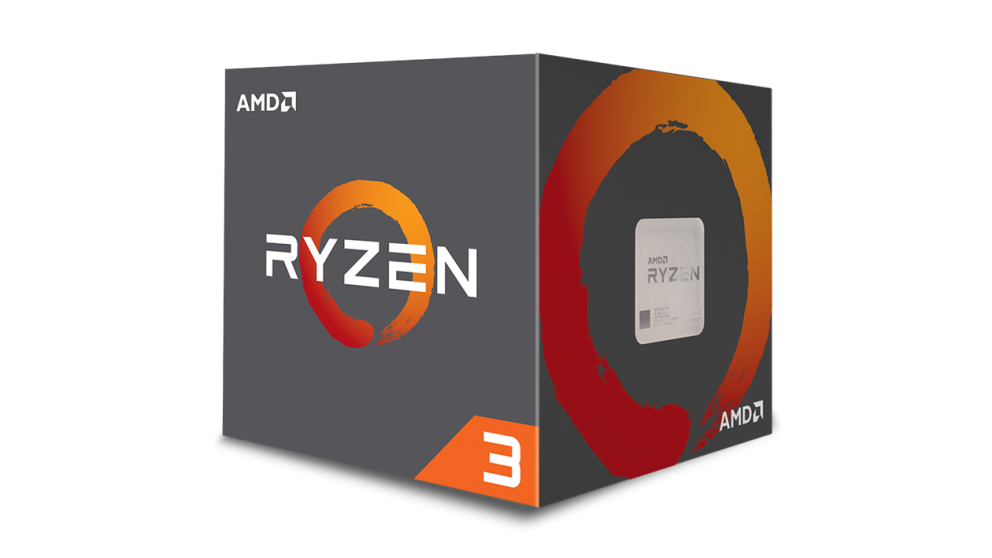 AMD Ryzen 3 1300X, BOX, chladič Wraith