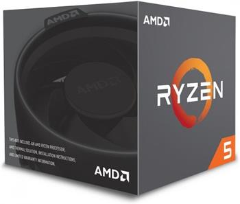 AMD Ryzen 5 1400, BOX, Wraith Stealth chladič