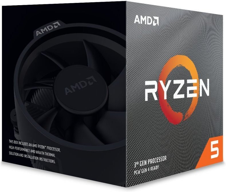 AMD Ryzen 5 3500X, Wraith Stealth chladič