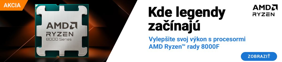 AMD Ryzen™ radu 8000F vám zaručí víťazstvo