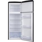 Amica VD 1442 AB, kombinovaná chladnička, čierna