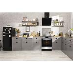 Amica VD 1442 AB, kombinovaná chladnička, čierna