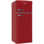 AMICA VD 1442 AR, chladnička viacdverová, červená