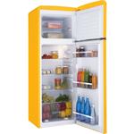 Amica VD 1442 AY, chladnička kombinovaná, žltá