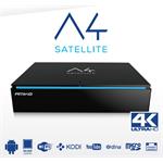 AMIKO A4 satelitní příjmač S2 s Android 4K