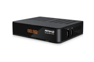 AMIKO Mini 4K UHD Combo - DVB-S2/T2/C satelitný prijímač