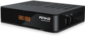 Amiko Mini 4K UHD S2X, satelitný prijímač, rozbalené