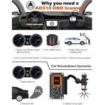 Ancel AD310 OBD2, diagnostika