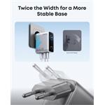 Anker 100W nabíjačka, 2xUSB-C, 1xUSB-A, strieborná