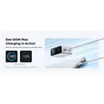Anker 100W nabíjačka, 2xUSB-C, 1xUSB-A, strieborná