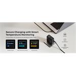 Anker 140W nabíjačka, 3xUSB-C, 1x USB-A, strieborná