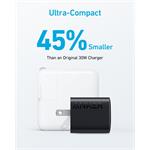 Anker 323 33W, 1xUSB-C, 1xUSB-A čierna