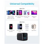 Anker 323 33W, 1xUSB-C, 1xUSB-A čierna