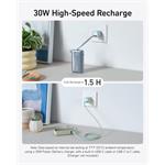 Anker 545 10000mAh, 30W powerbanka s káblom USB-C, zelená