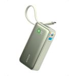 Anker 545 10000mAh, 30W powerbanka s káblom USB-C, zelená