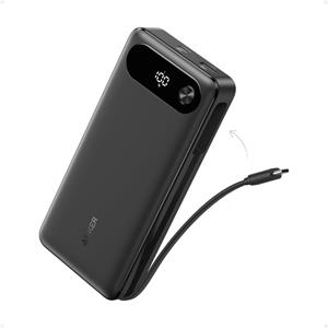 Anker A1383H11, Power Bank 20K, 87W,USB-C Cable, čierna