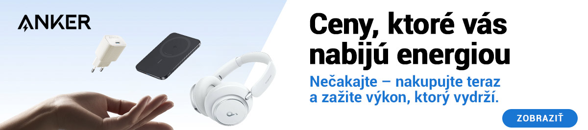 ANKER - Ceny, ktoré vás nabijú energiou