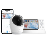 Anker eufy Baby monitor E21, 4K, detská pestúnka, biela