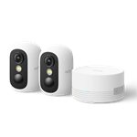 Anker eufy C35 kit, (sada 2ks+jednotka HomeBase Mini) 1080p, biela