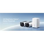 Anker eufy E40 (sada 2ks+jednotka HomeBase 2), solárne nabíjanie, 2K biela