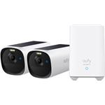 Anker eufy E40 (sada 2ks+jednotka HomeBase 2), solárne nabíjanie, 2K biela