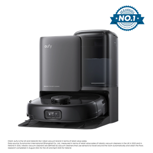 Anker eufy Omni E25, robotický vysávač, čierny