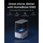 Anker eufy S4 (sada 2ks+jednotka HomeBase3), solárne napáianie, 4K, biela