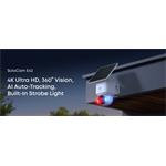 Anker eufy SoloCam E42, vonkajšia kamera, solárne nabíjanie, 4K, biela